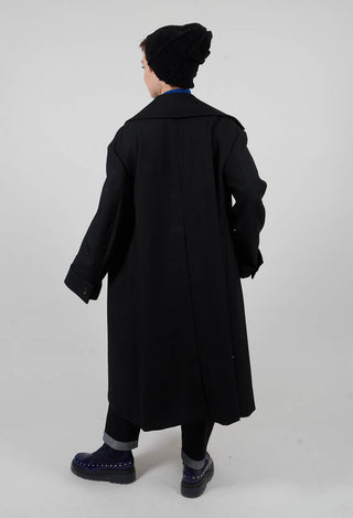Overcoat in Degas Nero