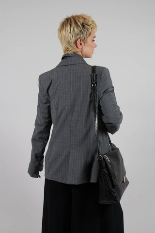 Double Breasted Blazer in Grigio