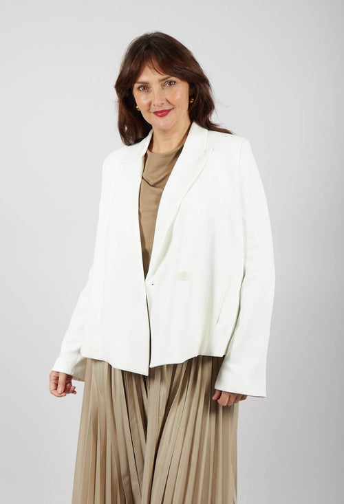 Single Breasted Blazer in Latte