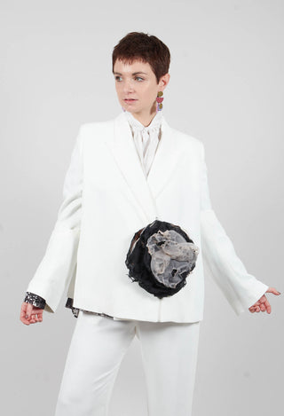 Single Breasted Blazer in Latte