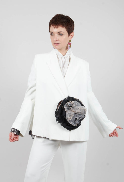 Single Breasted Blazer in Latte