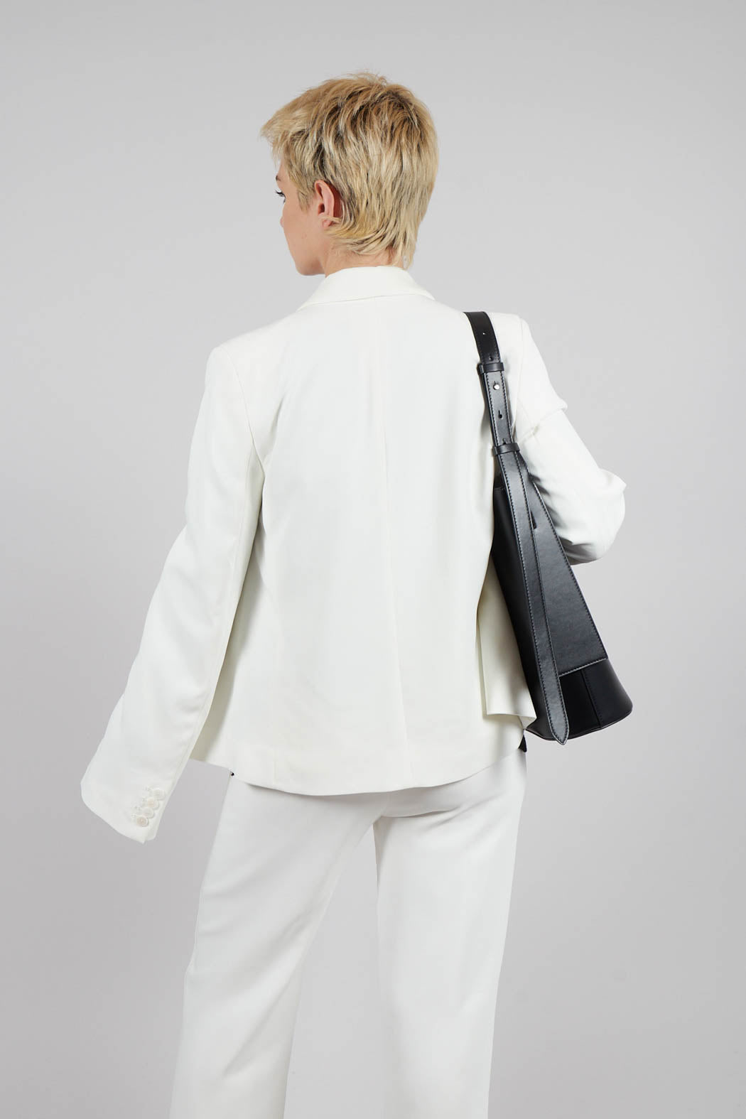 Single Breasted Blazer in Latte