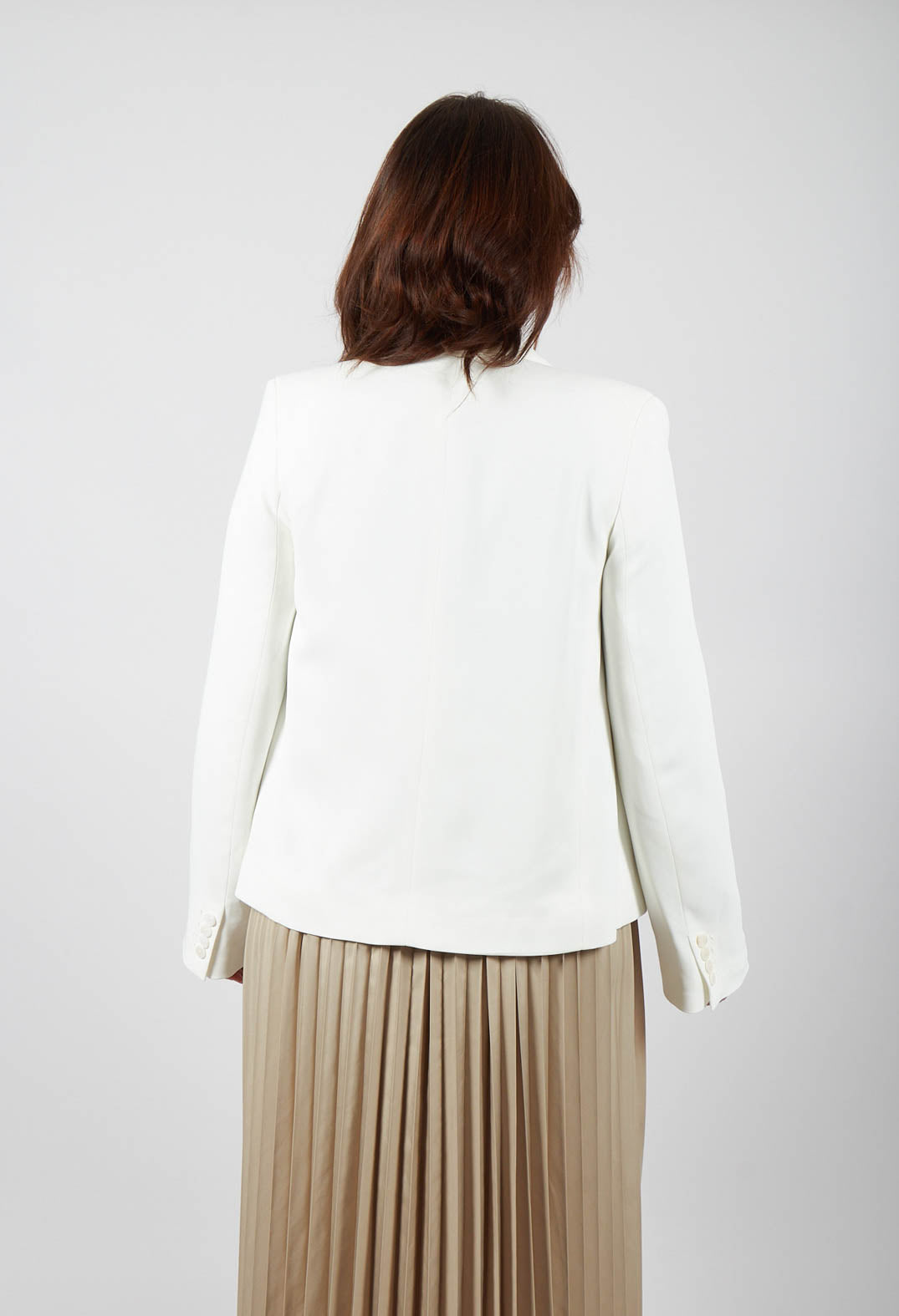 Single Breasted Blazer in Latte