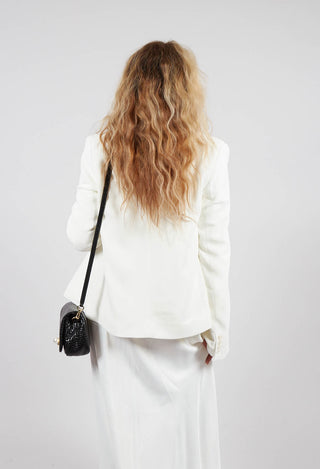 Single Breasted Blazer in Latte