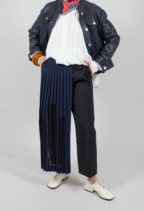 Monteurano Trousers in Nero