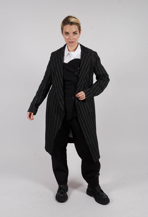 Rachele Coat in Nero