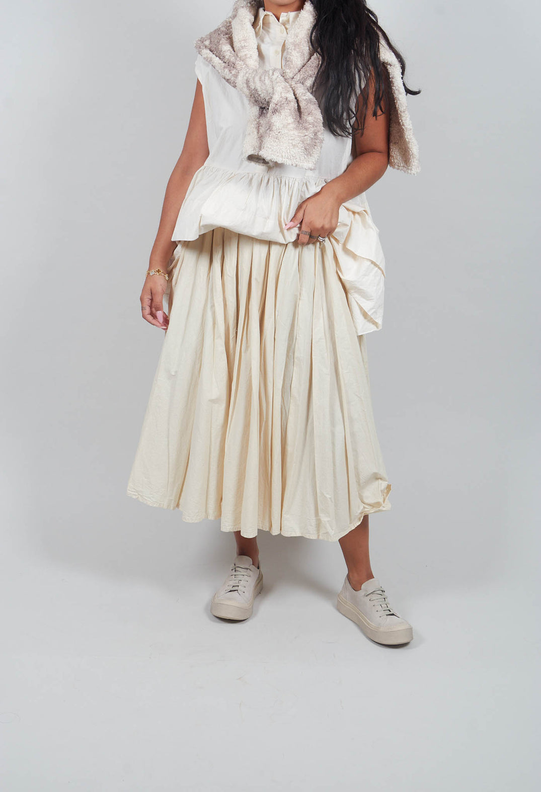 Wandelfroh Skirt in Stroh