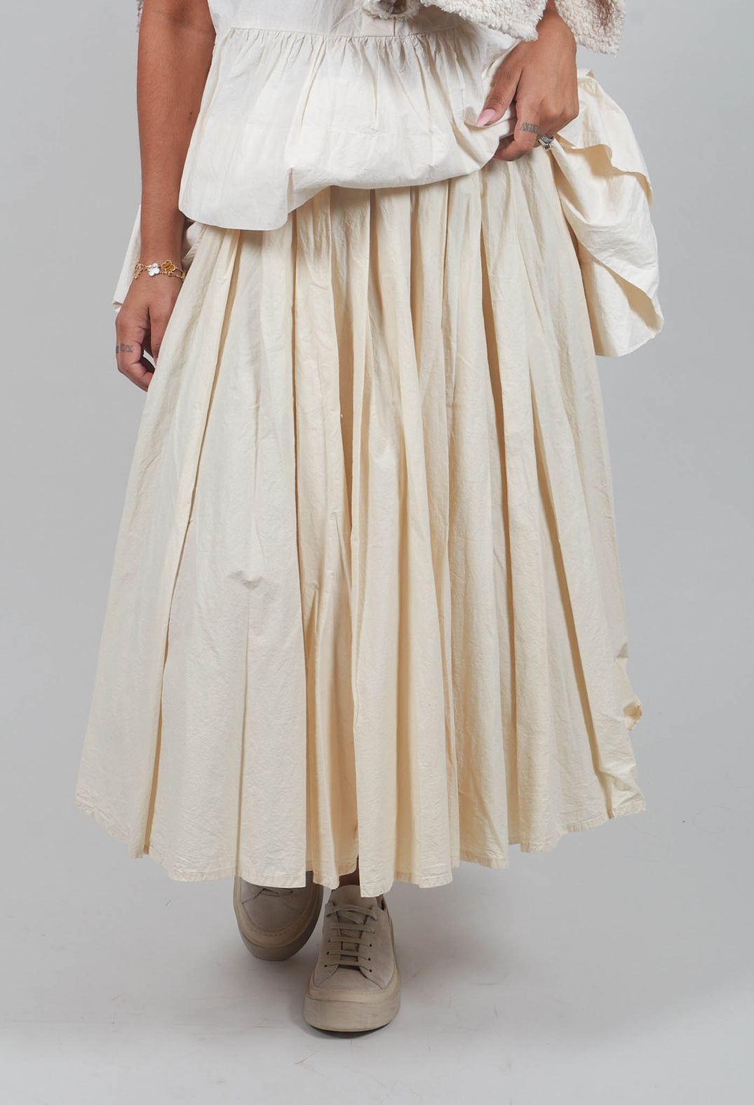 Wandelfroh Skirt in Stroh