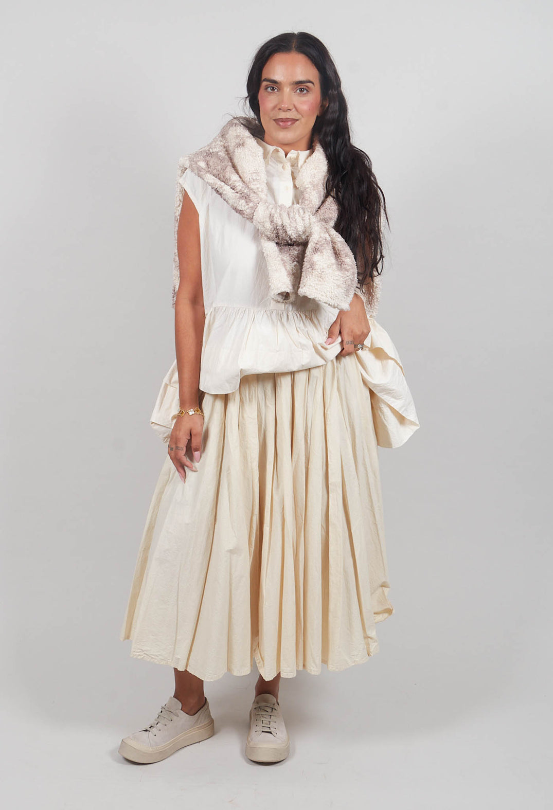 Wandelfroh Skirt in Stroh