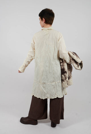 Nochenne Shirt Dress in Stroh