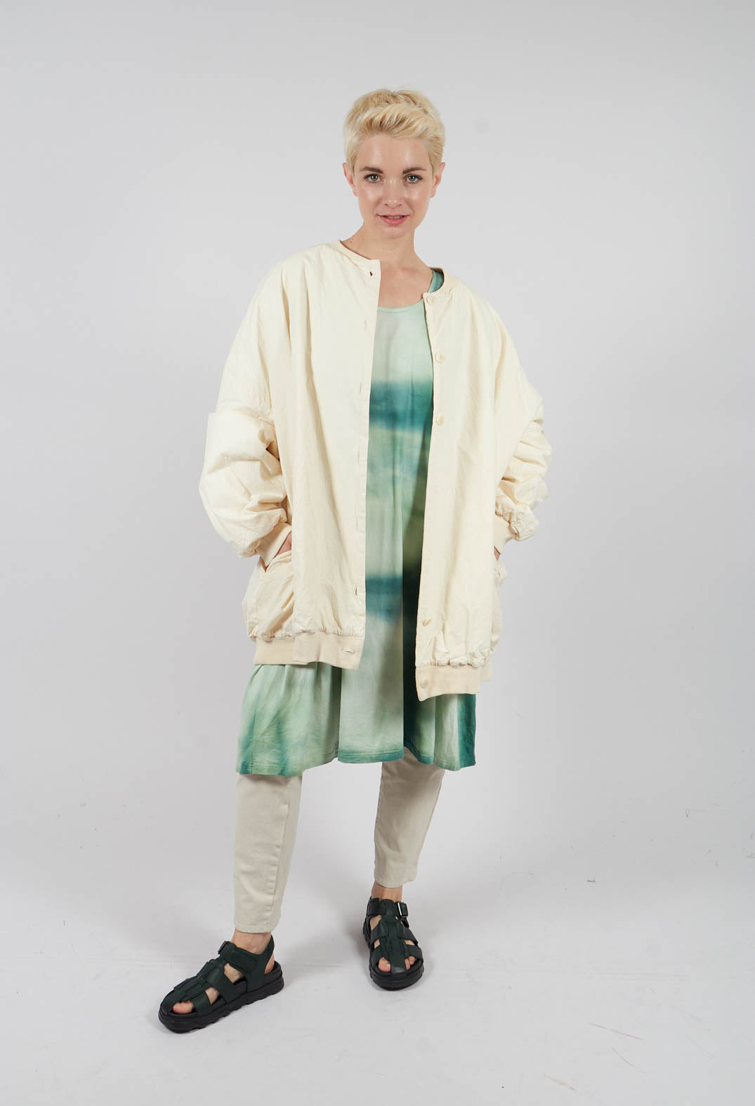 Rubelsummen Dress in Grass Green