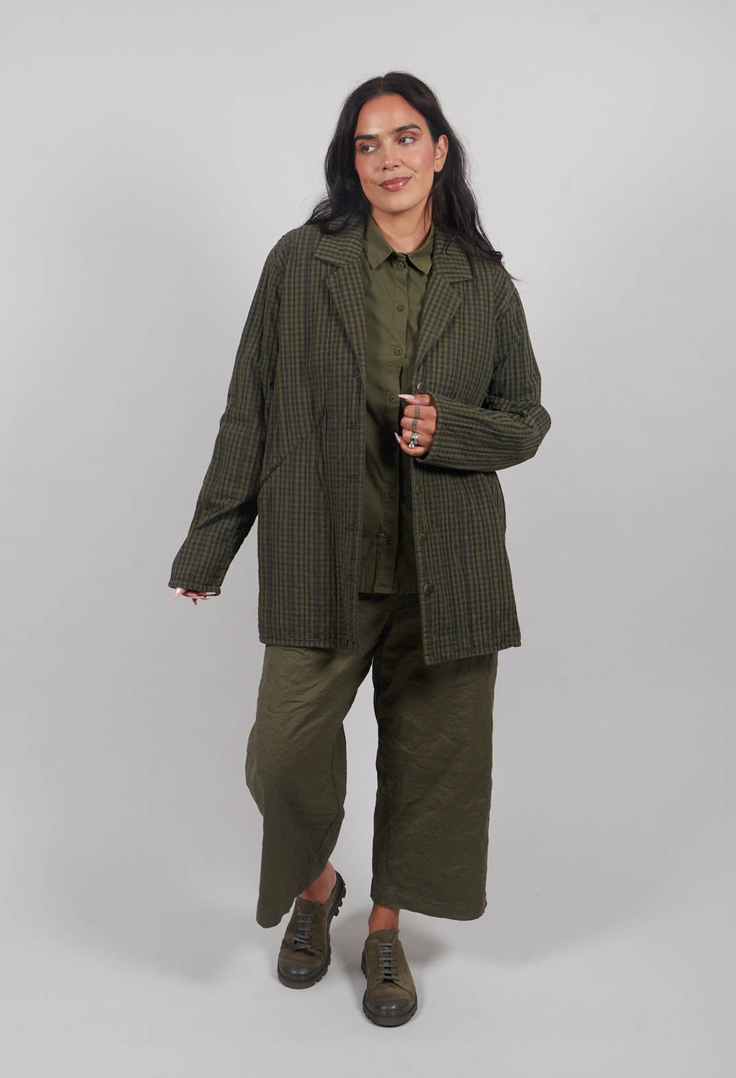 Mikumi Blouse in Khaki