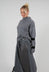 Ribbed Sweater in Steel Grey