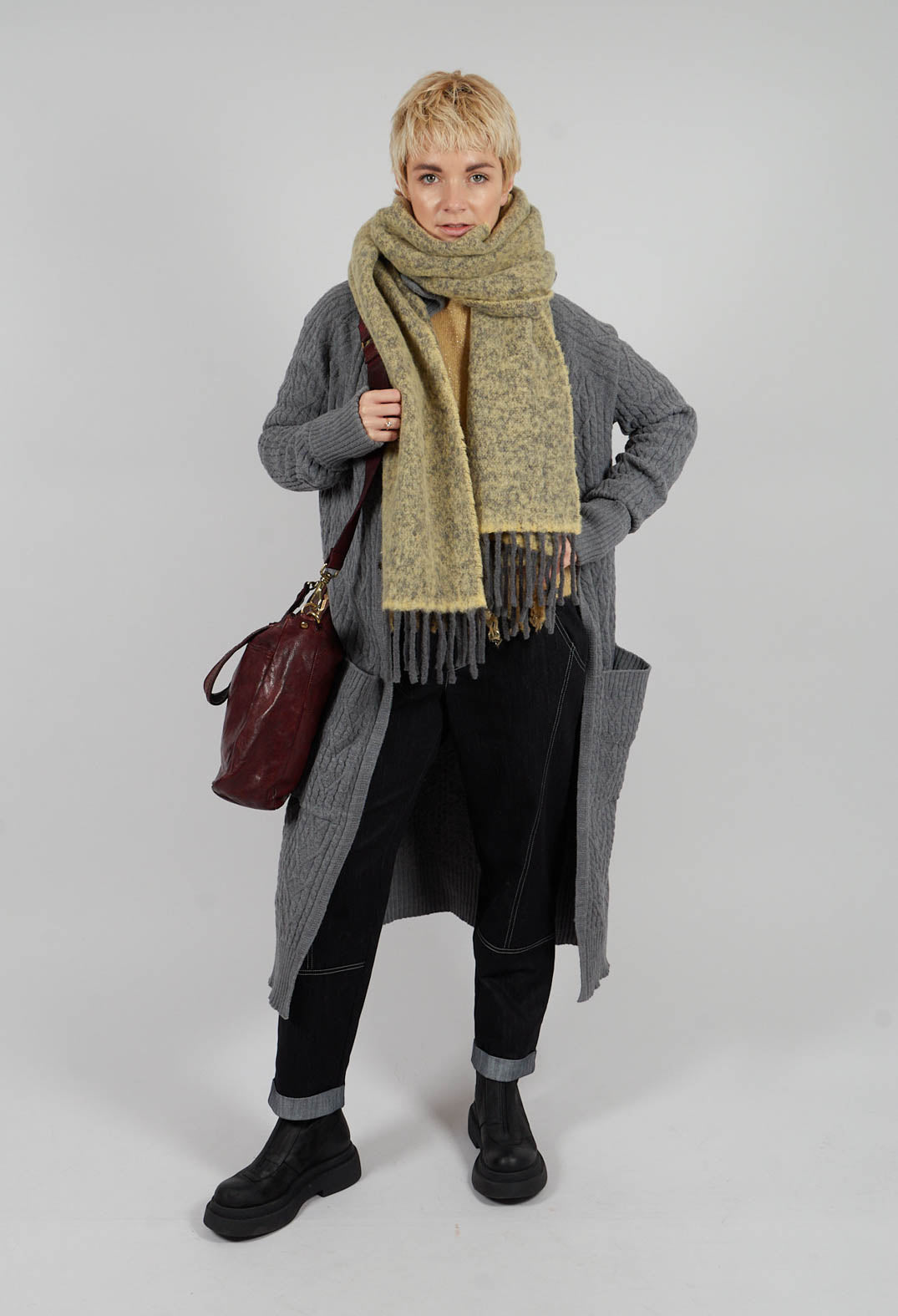 Sparkly Sweater in Golden Yellow