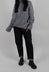 Contrast Stitch Denim Jeans in Navy