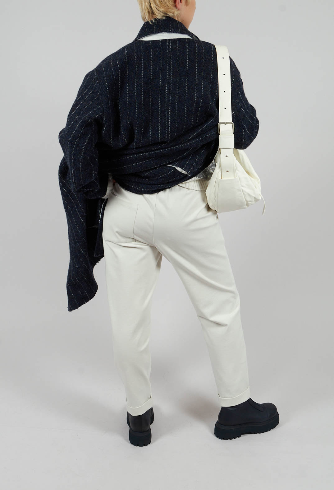 Tailored Trousers in Off White