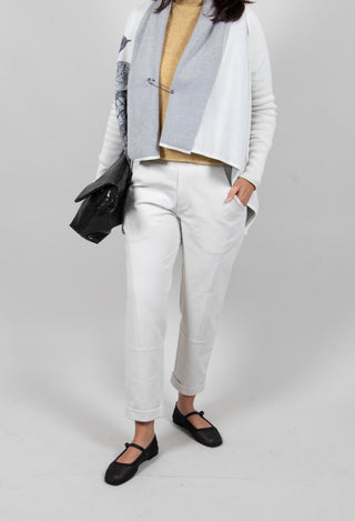 Tailored Trousers in Off White