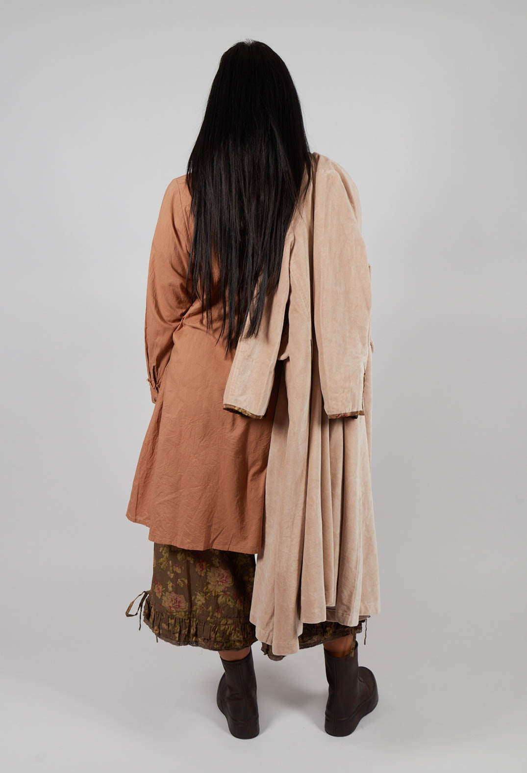 Elosia Dress in Coton Macaron