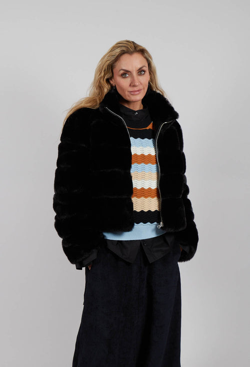 Lamar Jacket in Noir