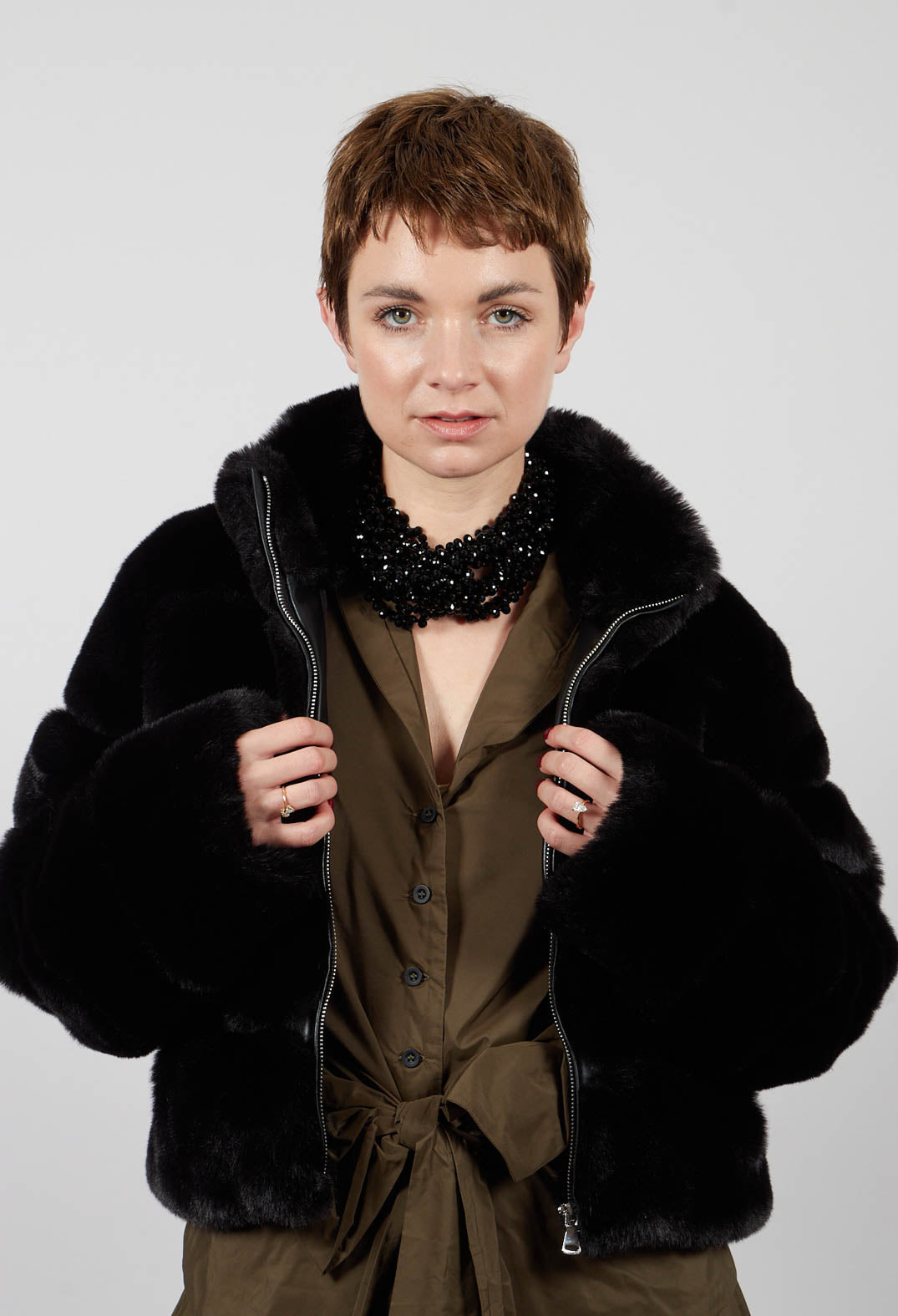 Lamar Jacket in Noir