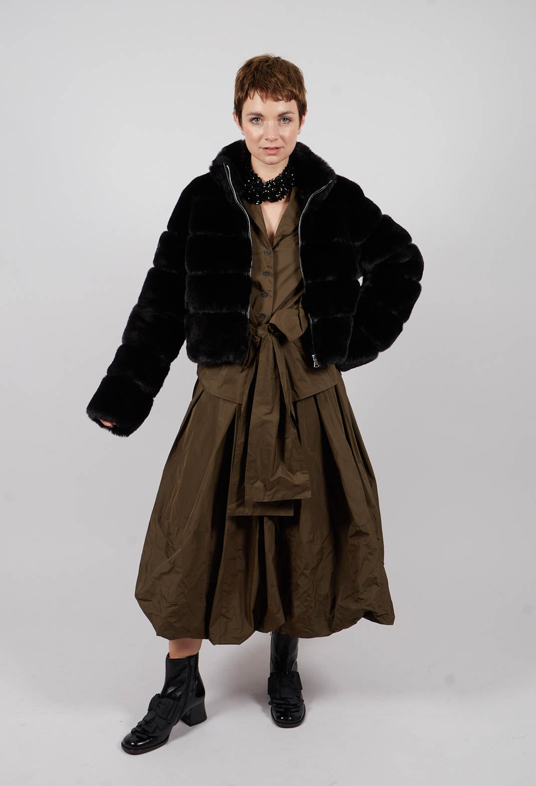 Lamar Jacket in Noir