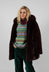 Lidye Coat in Marron