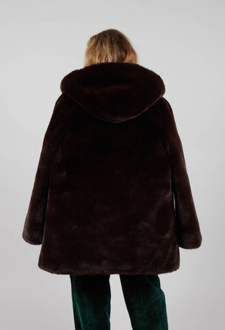 Lidye Coat in Marron