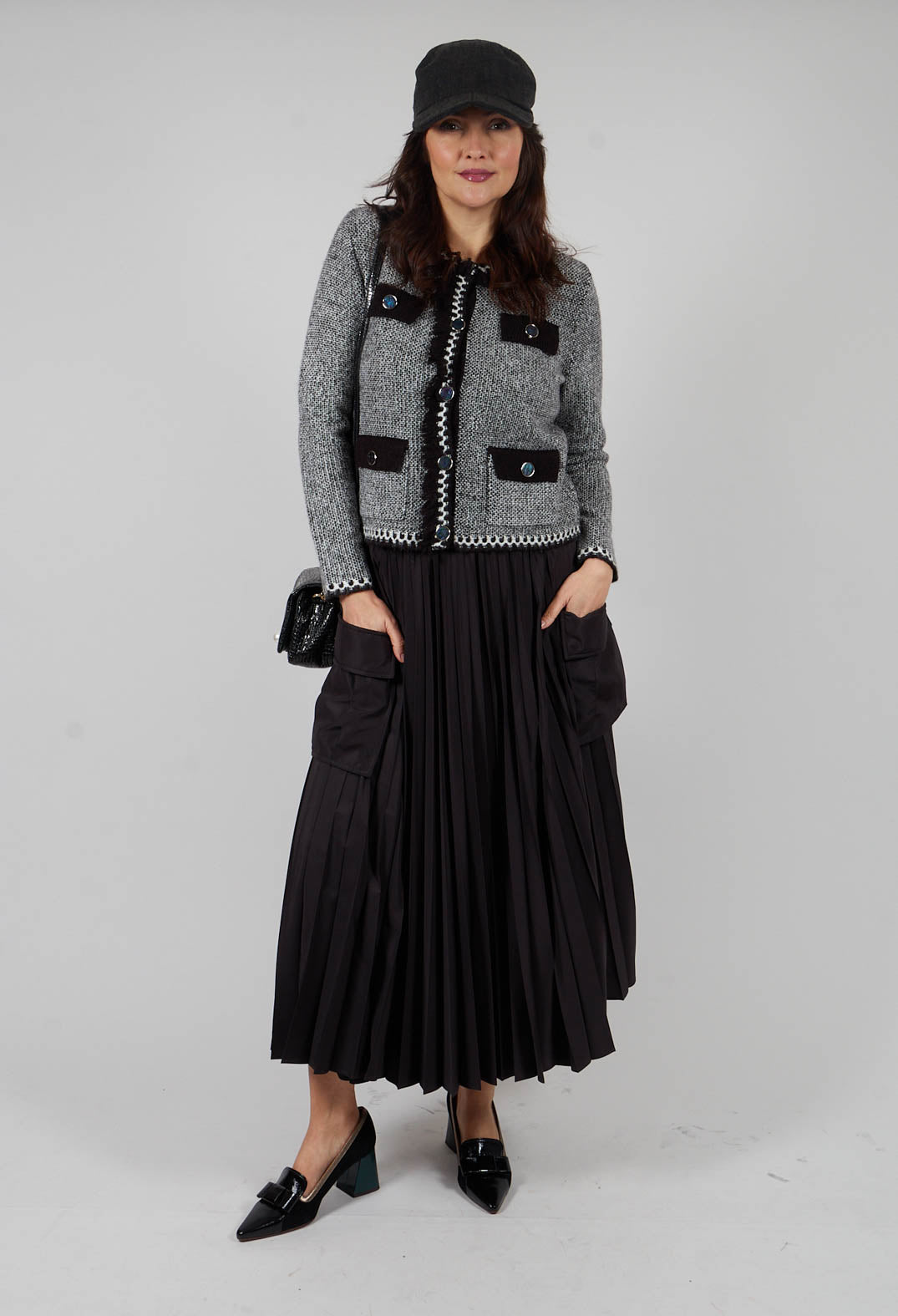Dante Cardigan in Noir