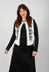 Dallas Knitted Waistcoat in Ecru