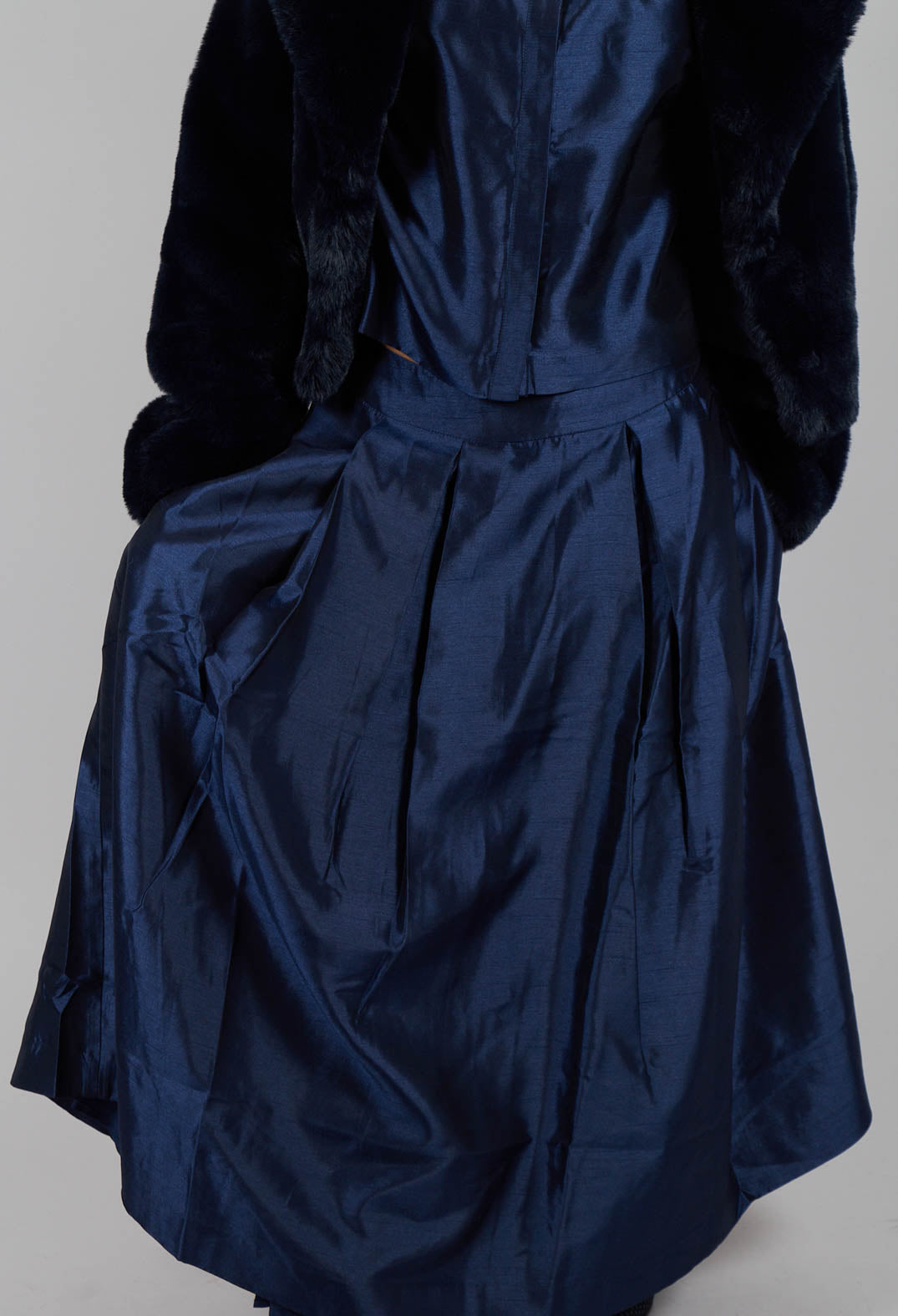 Gavina Skirt in Marine
