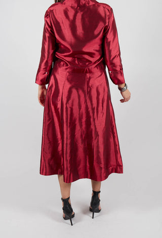 Gavina Skirt in Rouge