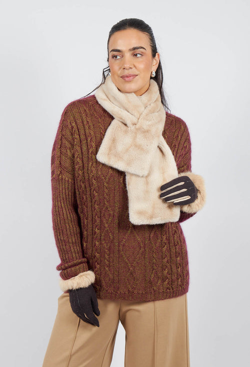 Neige Scarf in Beige