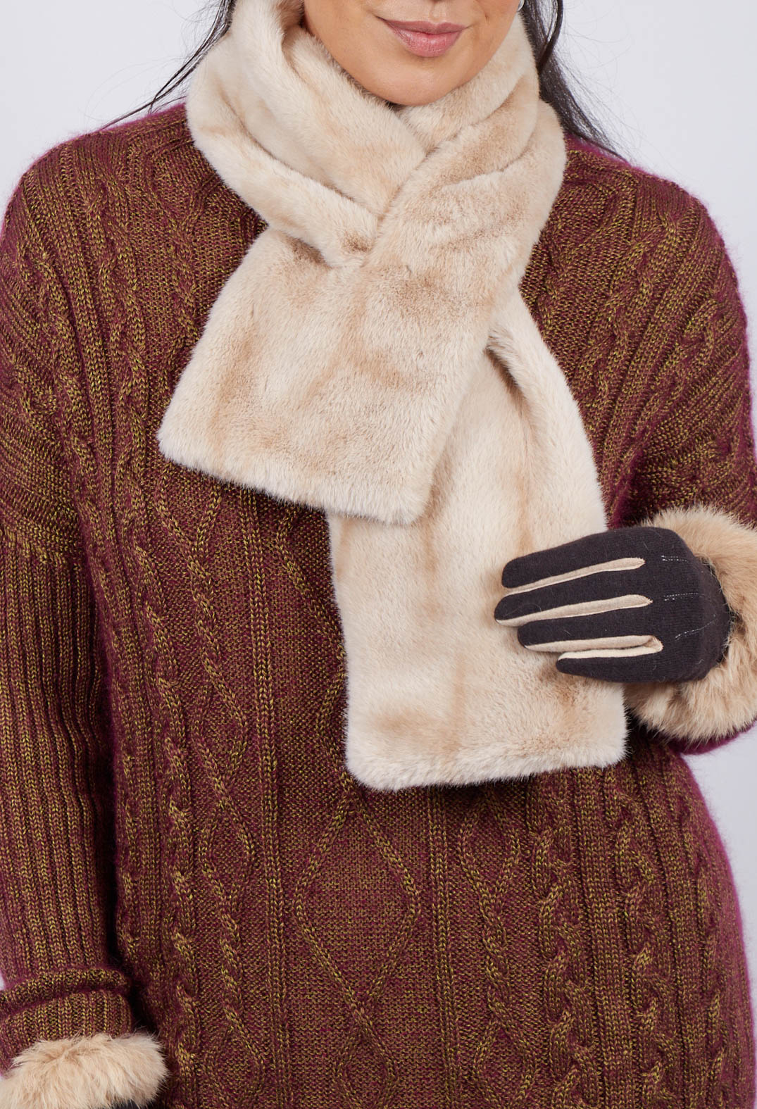 Neige Scarf in Beige