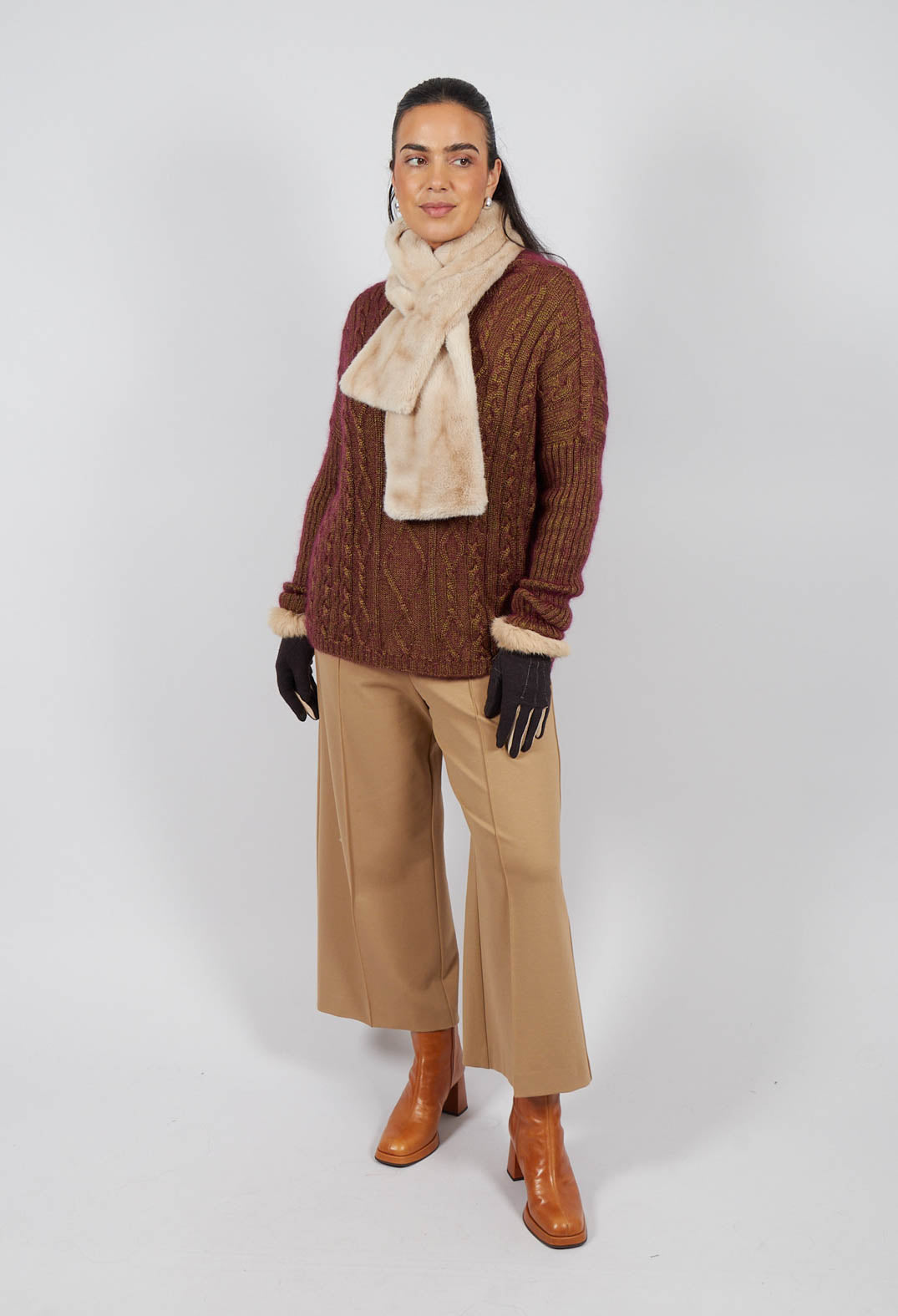 Neige Scarf in Beige