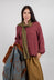 Aletta Top in Burgundy