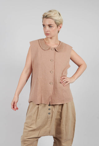 Sissela Top in Taupe