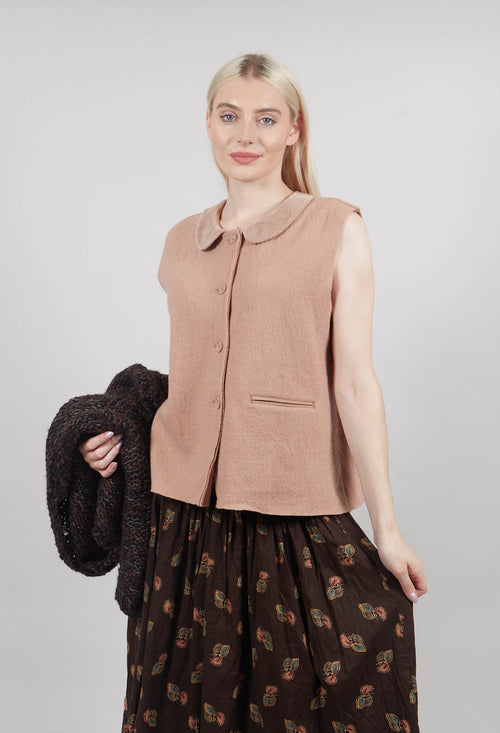 Sissela Top in Taupe
