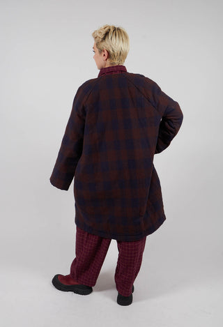 Samira Coat in Check