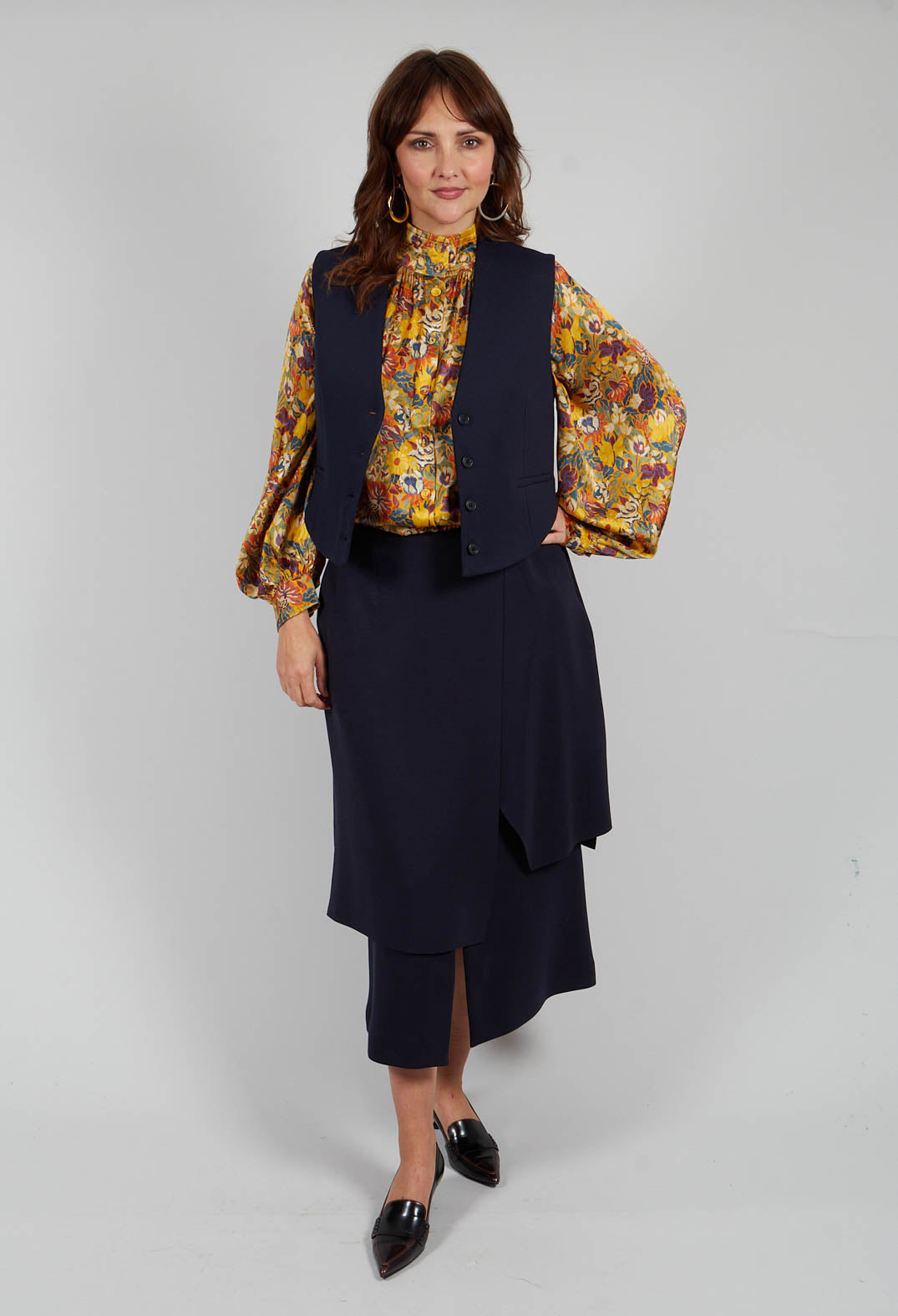 Nitadea Blouse in Elbe