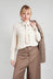 Shirt with Tie in Sandshell