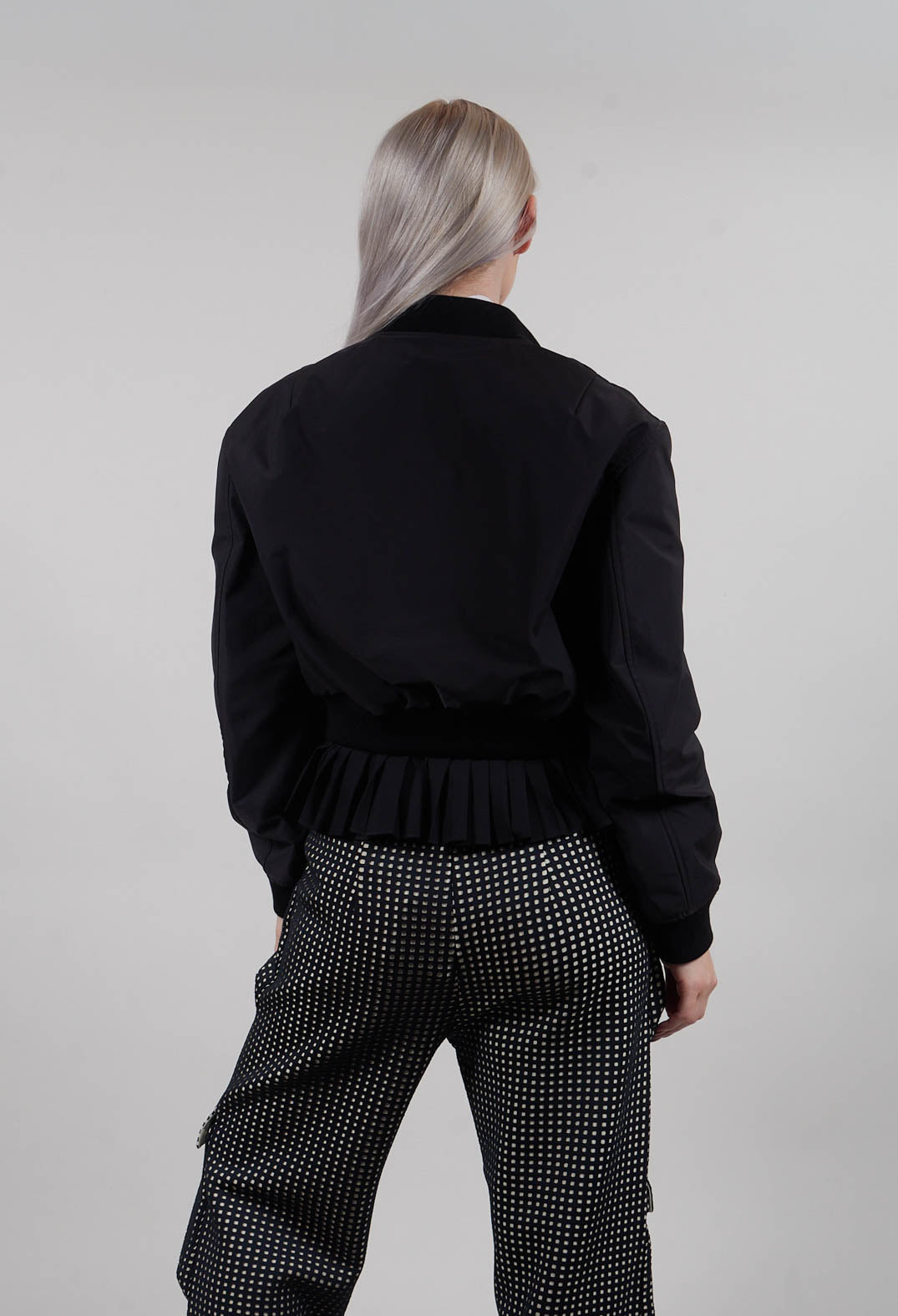Bomber Jacket in Nero