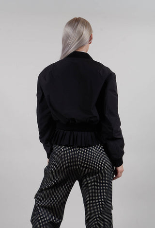 Bomber Jacket in Nero