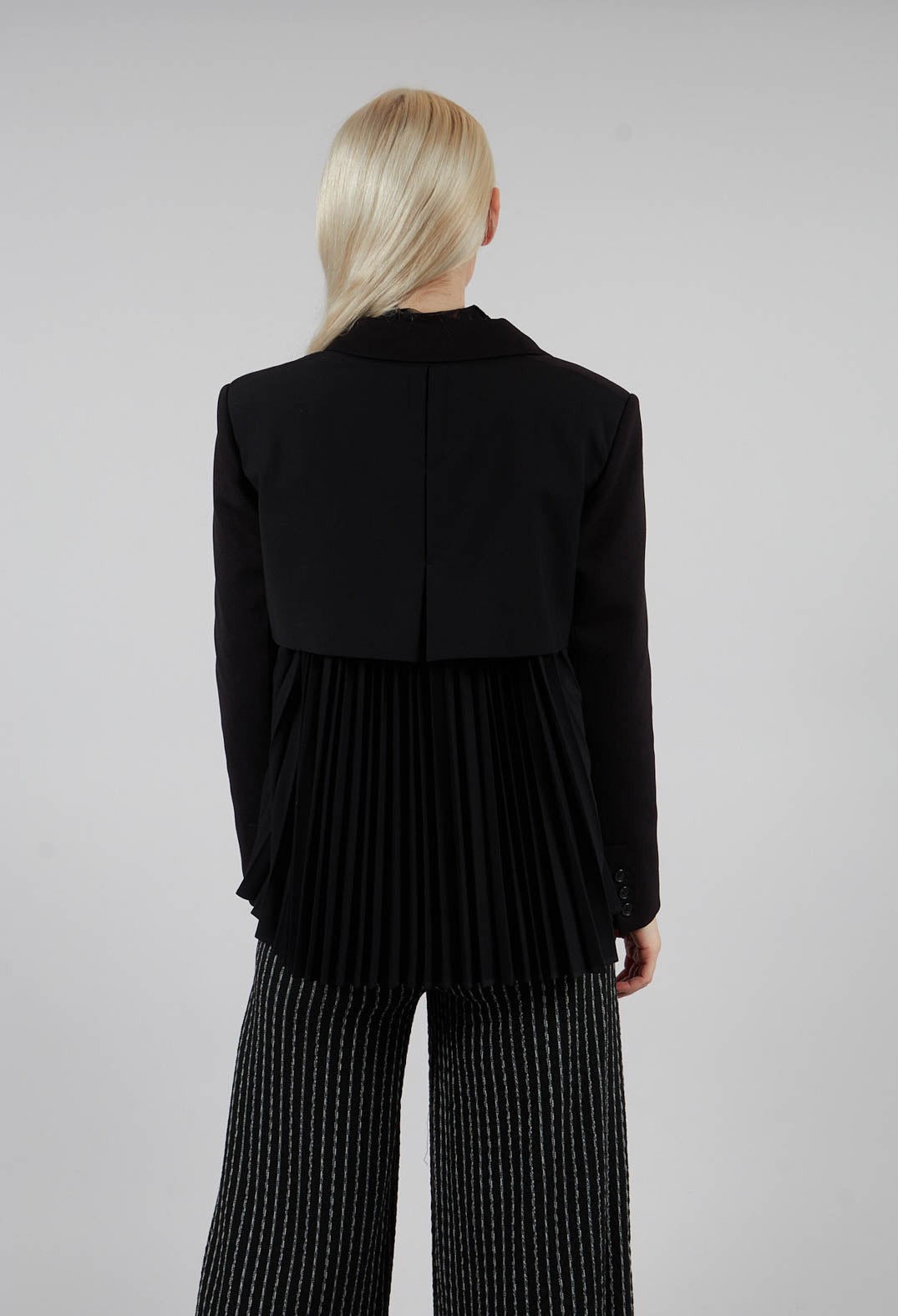 Double Breasted Blazer in Nero