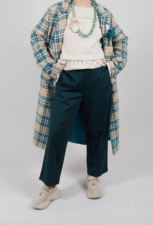 Straight Leg Trousers in Golfo