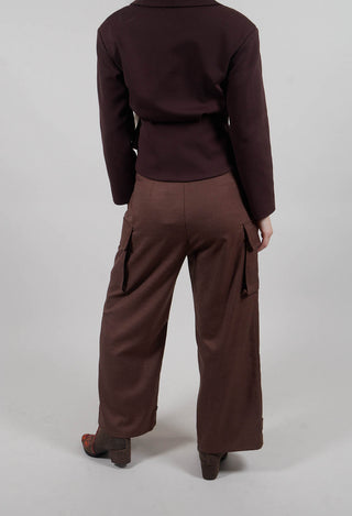 Lightweight Cargo Trousers in Toffee