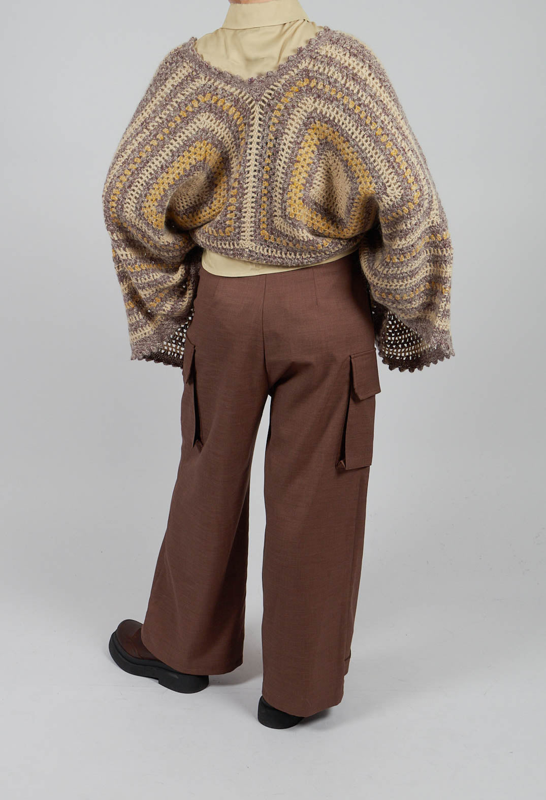 Lightweight Cargo Trousers in Toffee