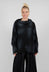 Chunky Knitted Jumper in Super Soft Operata Nero