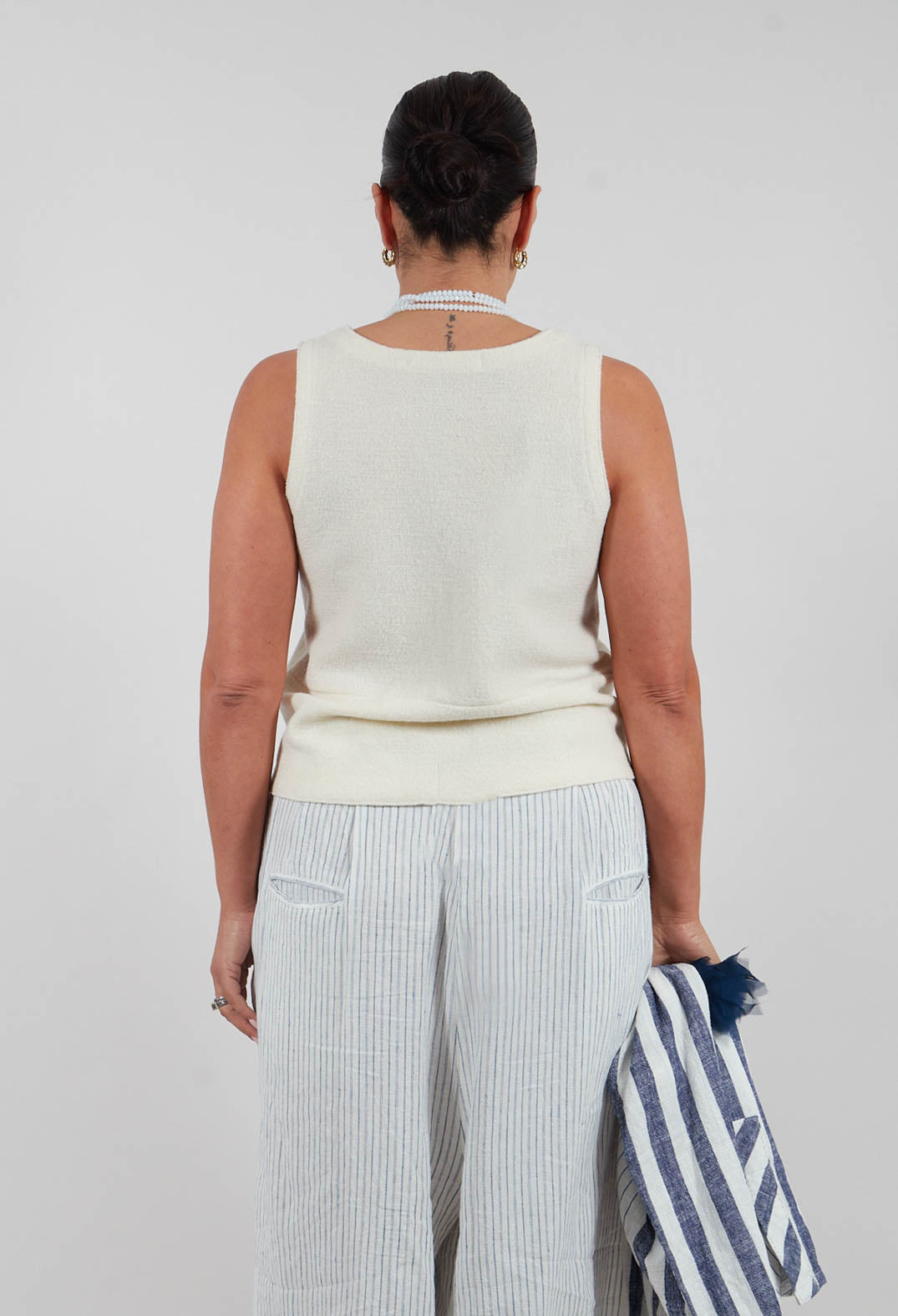 Junai Waistcoat in Undyed