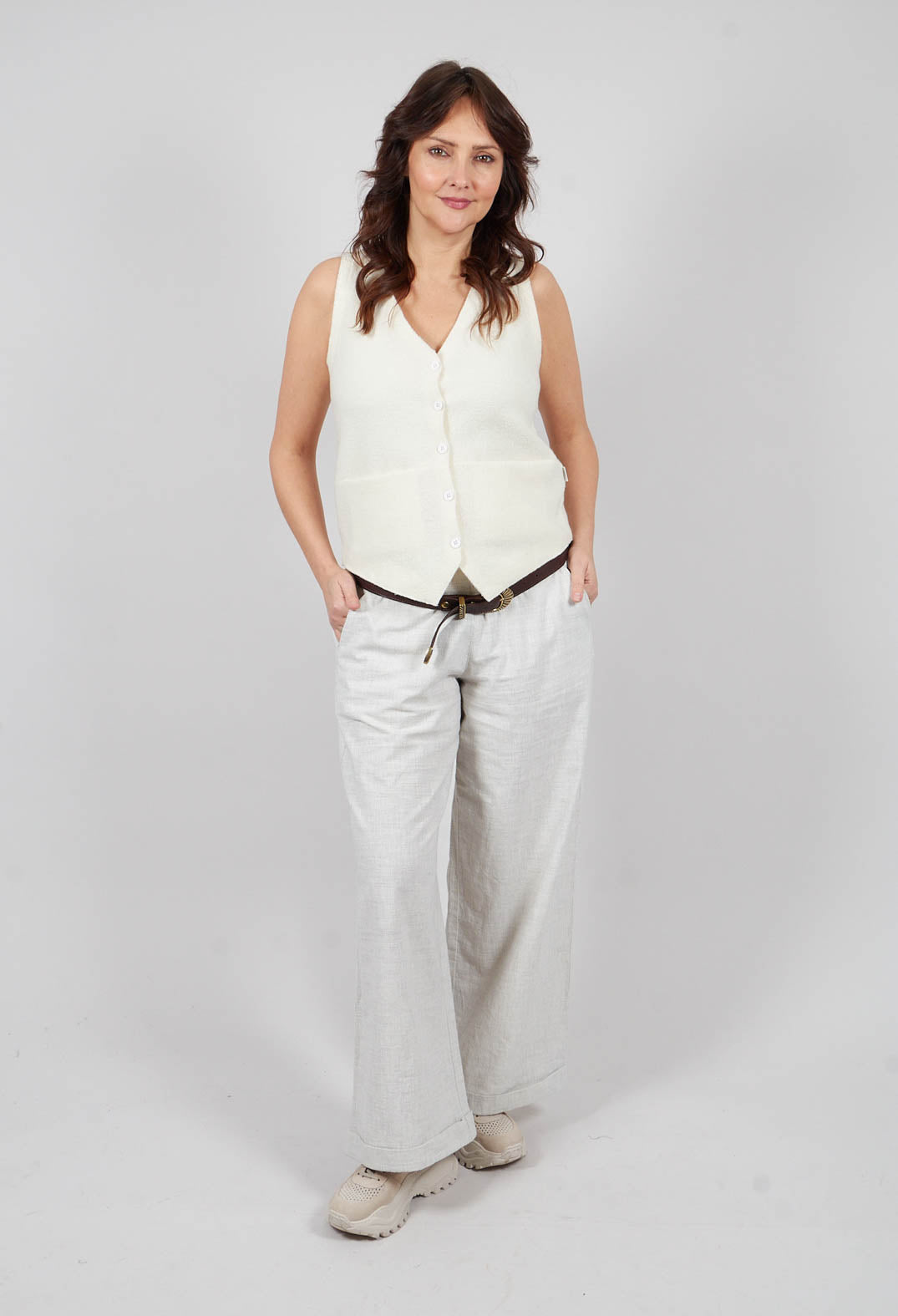 Junai Waistcoat in Undyed