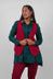 Junai Waistcoat in Scarlet
